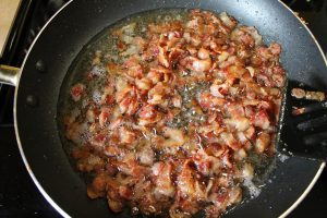 How To Make Caesar Salad bacon bits